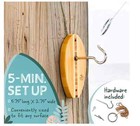 Hook And Ring Toss Game - Tiki Toss Short Board Edition - 100  Bamboo Party Game