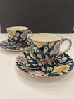 Stunning Pair Royal Winton Grimwades    may Festival    Tea Cup saucer   Side Plates