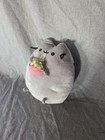 Pusheen Eating Noodles Plush     Adorable Kawaii Cat Ramen Lover  Soft   Cuddly