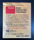 Kodak Direct Positive Film Redeveloper - 7 Sealed Packs - Cat 175 3037 - Nos