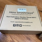 New Brothread Lot 99  Spools Polyester Embroidery Machine Thread 40wt 500 1000m