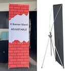 X Frame Banner Holder 24  X63  And 31    X72  With Carrying Bag  frame Only 