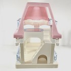 Vintage Little Tikes Grandma s House Pink Roof Dollhouse W  2 Figures- Read