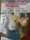 Wubbanub Giraffe Pacifier Plush Detachable Baby Soothie Toy 0-6 Months Nwt