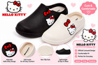 Sanrio Hello Kitty Women Clogs Platform Slip-on Mules Shoes Lightweight  black 