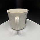 Vintage Child s Two Handle Porcelain Cup With Baby Animals - Collectable