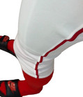 Mizuno Premier Short Baseball Pants White Red Piped  Size  Youth  Xxx Large