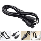 10pcs 3-prong Mickey Mouse Ac Power Cord For Laptop Pc Printers 150cm