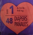 Luvs Ultra Leakguards Diapers - Size 1  48 Piece For 8-14 Lbs Paw Patrol Design