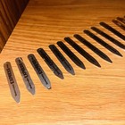      12 Pcs Express Shirt Collar Stays Stiffs