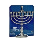 Rite Lite Silver Tone Metal Menorah Chanukah Traditional Non-tarnish 8 5  X 6 5 