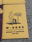 University Of Washington 1947-1949 W Book Freshman Registration Manual Guides