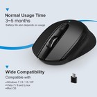 Usb C Wireless Mouse  Type C Silent Mouse For Macbook Air pro  2 4g Cordless