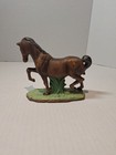 Vintage Ucgc Porcelain Brown Horse Figurine