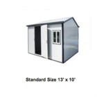 Gable Top Insulated Building 23x10 Versatile Tiny House  Studio Backyard Office