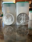 1 Oz American Silver Eagle  1 Coins Bu  tube Of 20 