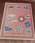 Rare Usa   Harris Traveler World Stamp Album Stamps Over 1000 Stamps Postage