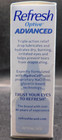 Twinpk Refresh Optive Advanced Lubricant Eye Drops 10ml Ea Exp 7 26 New   Sealed