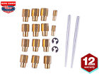 Full Jet Kit Include 12 Main Jets 2 Pilot 2 Needles Mikuni For Yamaha Banshee