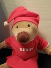 Vintage Avon Kerby Plush Bear With Removable Nightshirt Letters   Cap  Excellent