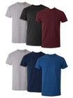 6 Pack Hanes Men s Value Pack Assorted Pocket T-shirt Undershirts Size S - 3xl