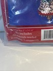 Holiday Sequin Beaded Ornament Kit  Golden Bells Push Pin Christmas Vintage Nip