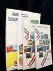 Vintage Texaco Road Maps Lot Of 4 1970s Ohio Indiana Michigan Canada Collectible