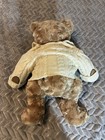 Fao Schwarz 2017 Brown Teddy Bear Cable Knit Sweater Plush Tags Attached