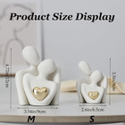 Hugging Couple Statue Ceramic Lover Figurine Home Decor Is A Romantic Gift For H