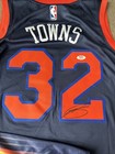 Karl Anthony Towns New York Knicks Autograph Signed Jersey  Psa Coa