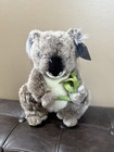 Nwt Toys R Us Fao Schwarz Koala Bear Plush Stuffed Animal 12    Holding Eucalyptus