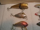 Lot Of 13 Vintage Fishing Lures - Branded   Unbranded  Mixed Lot  View Pics 