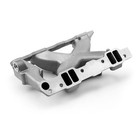 Pontiac 326 350 389 400 421 428 455 Hirise Intake Manifold  satin 