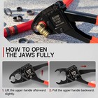 Angle Head F1807 Pex Pipe Crimping Tool For Copper Rings - Iws-1234w 1 2 3 4-