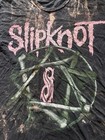Vintage Y2k Slipknot Bone Nonagram Ribcage Band T-shirt Bleached Distressed M