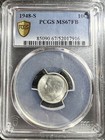 1948-s Pcgs Ms67fb Roosevelt Dime Business Strike 10c Luster Bomb