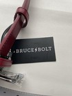 Bruce Bolt Baseball Belt Adjustable 29-42 Waist Maroon Uniform Softball Adult