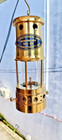 Vintage Brass Miners Lamp Lantern Oil Lamp 100  Working Antique Gift Home Decor