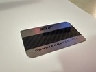 2017  Ford Gt Supercar  Official Concierge Service Business Card