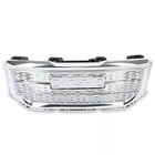 Upper Chrome Front Bumper Grille Denali Style For 2016 2017 2018 Gmc Sierra 1500