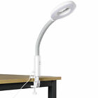 2in1 5x Magnifying Facial Steamer Lamp Hot Ozone On Wheels For Face Spa Beauty