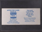 1976 Seattle Seahawks Ticket First Season In Nfl Vs Saints Rare 100 Level