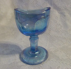 Lot Of 7 vintage Eye Bath Wash Cups bittersweet Orange iridescent Glass plastic