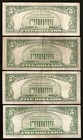  5 Five Dollar Us Currency  4  Note Set   Collection 1928  1934  1953    1963 