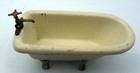 Vintage Metal Clawfoot Bathtub 1 24 Dollhouse Miniature