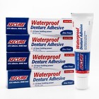Secure Waterproof Denture Adhesive - Zinc Free - Extra Strong 12 Hour Hold 