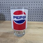 Vintage 1970s Pepsi-cola Pedestal Soda Glasses W  Classic Logo