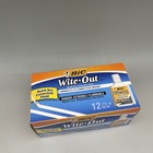 12 Pack Bic Wite-out Brand Quick Dry Correction Fluid  20 Ml Bottles New