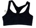 Nwt Body Moves Sports Bra Womens 3xl Black Racer Back Stretch Band