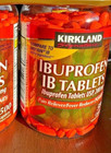Kirkland Signature Ibuprofen 200 Mg Ib Tablets  500 Caplets Exp 2026